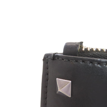 VALENTINO VLTN logo Clutch bag Calf Ladies [Used]