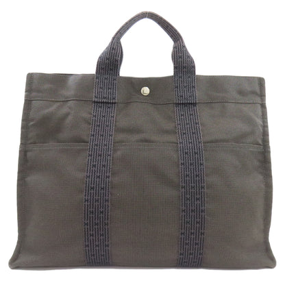 HERMES Her LineMM Handbag Canvas Ladies [Used]