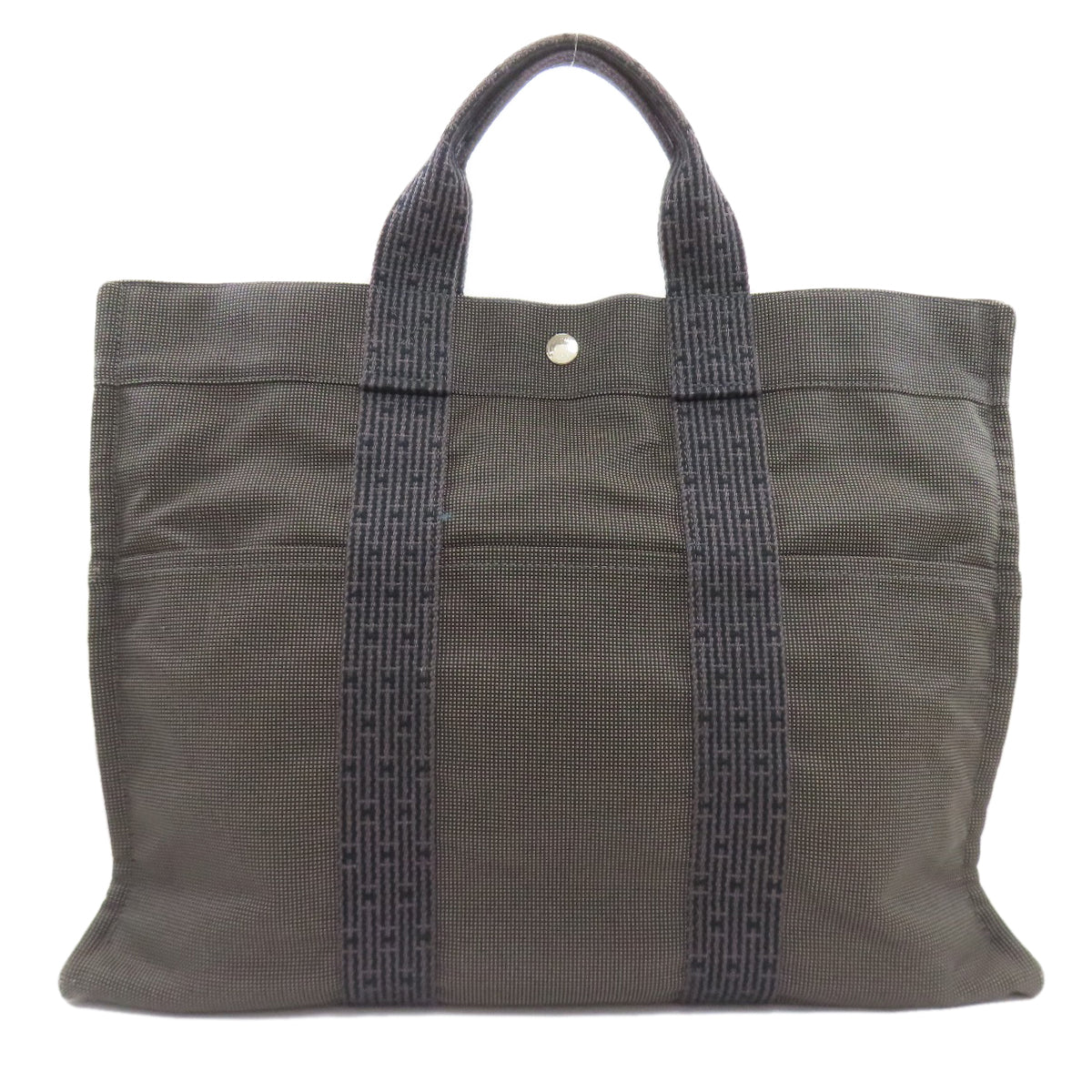 HERMES Her LineMM Handbag Canvas Ladies [Used]