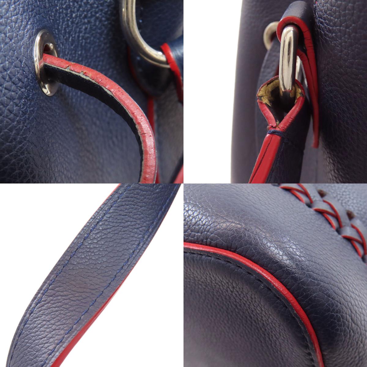 LOUIS VUITTON M54681 Lock Me / Bucket Shoulder Bag Leather Ladies [Used]