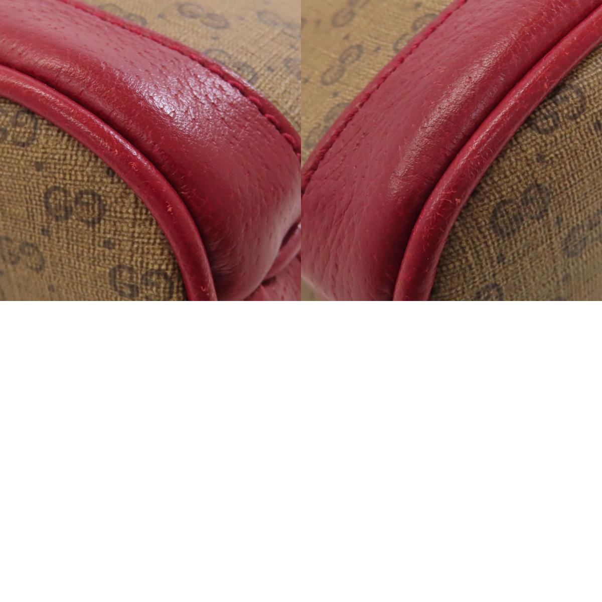 GUCCI 647801 Drawstring Shoulder Doraemon Collaboration Shoulder strap PVC LeatherLadies [Used]