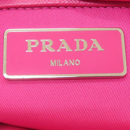 PRADA Logo Hardware Flower 2WAY Tote Bag Nylon Ladies [Used]