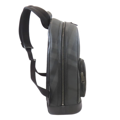 BURBERRY Checkpattern Backpack Â· Daypack PVC Ladies [Used]