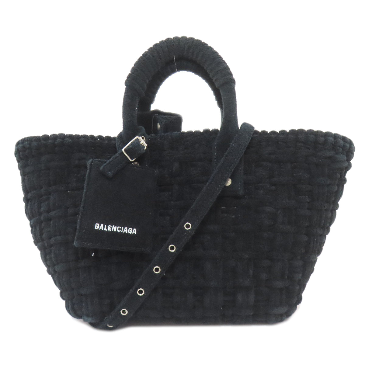 BALENCIAGA 671342 Bistro XS 2WAY Handbag pile Ladies [Used]