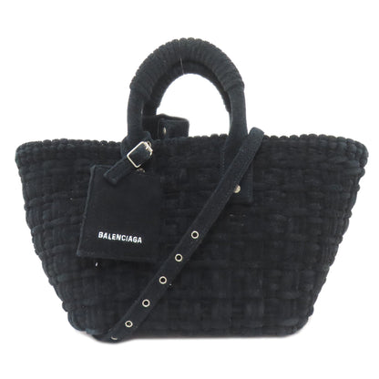 BALENCIAGA 671342 Bistro XS 2WAY Handbag pile Ladies [Used]