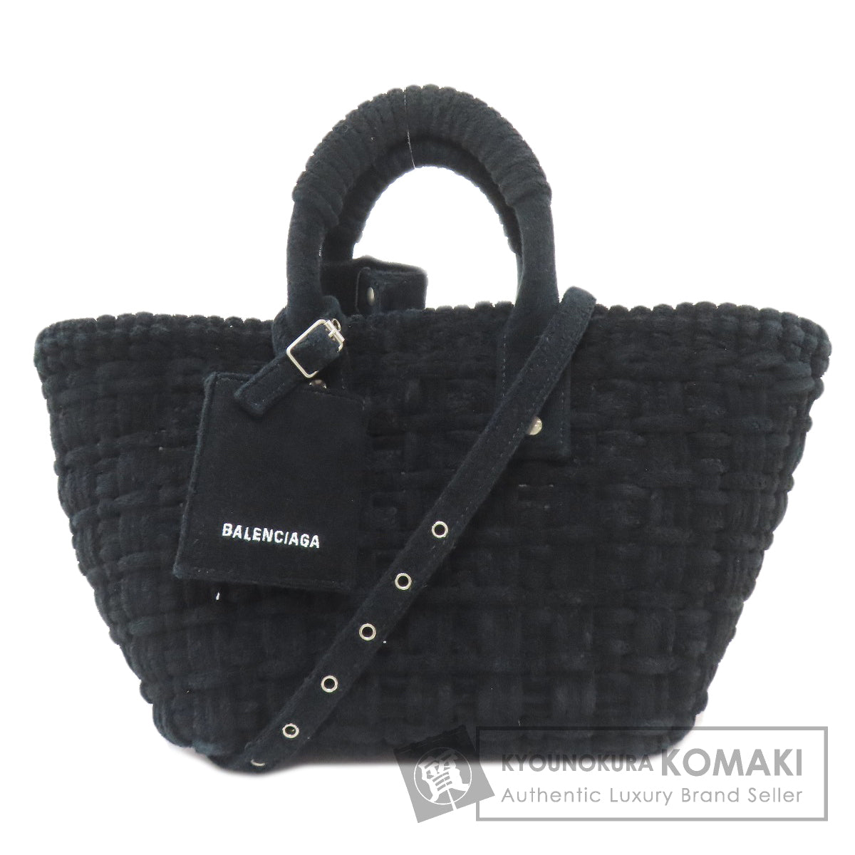 BALENCIAGA 671342 Bistro XS 2WAY Handbag pile Ladies [Used]