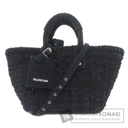BALENCIAGA 671342 Bistro XS 2WAY Handbag pile Ladies [Used]