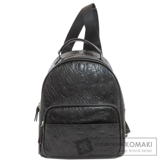 ARMANI EXCHANGE Embossing Backpack Â· Daypack Synthetic leather Ladies [Used]