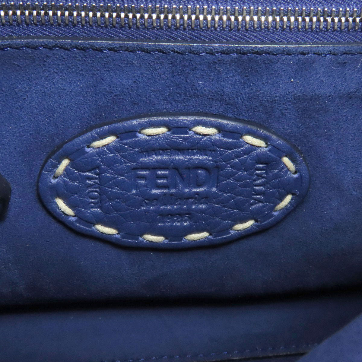 FENDI Peekaboo Mini Selleria 2WAY Handbag Calf Ladies [Used]