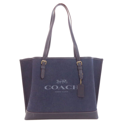 COACH CH225 Molly Tote Tote Bag Denim Ladies [Used]