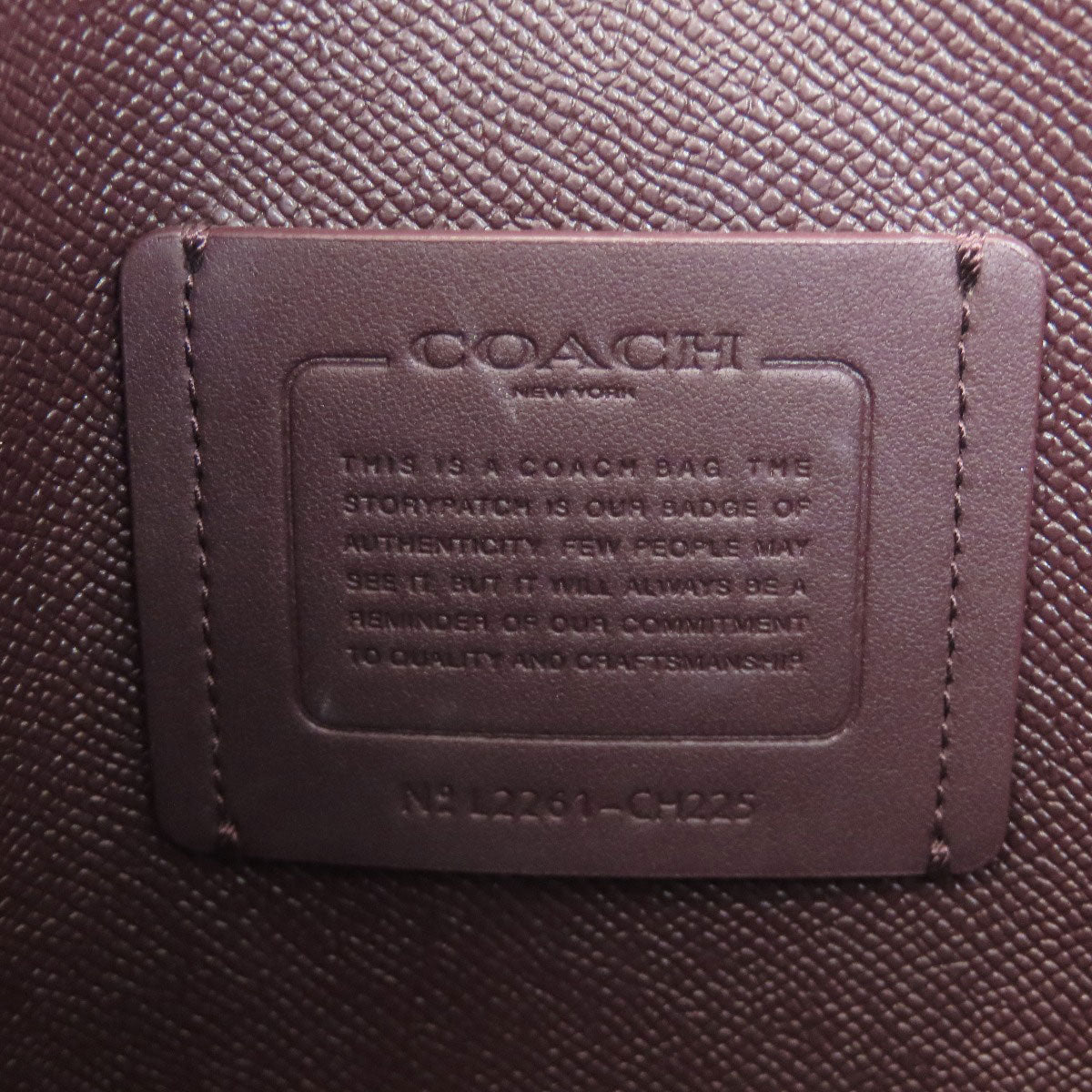 COACH CH225 Molly Tote Tote Bag Denim Ladies [Used]