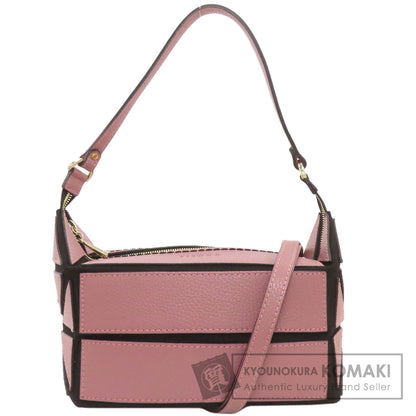 PLINIO VISONA ORIGAMI 2WAY Handbag Leather Ladies [Used]