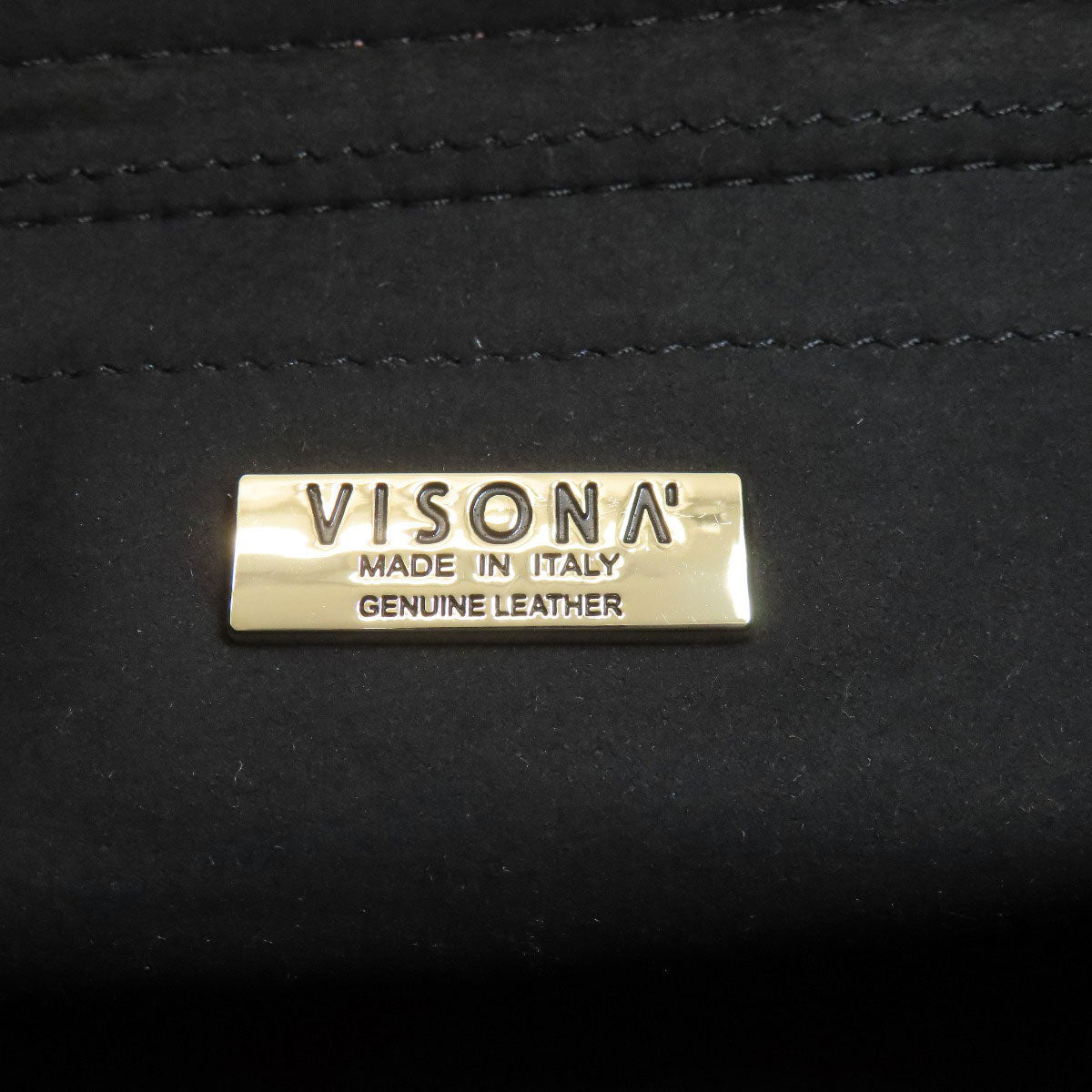 PLINIO VISONA ORIGAMI 2WAY Handbag Leather Ladies [Used]