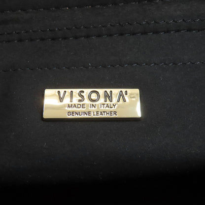 PLINIO VISONA ORIGAMI 2WAY Handbag Leather Ladies [Used]