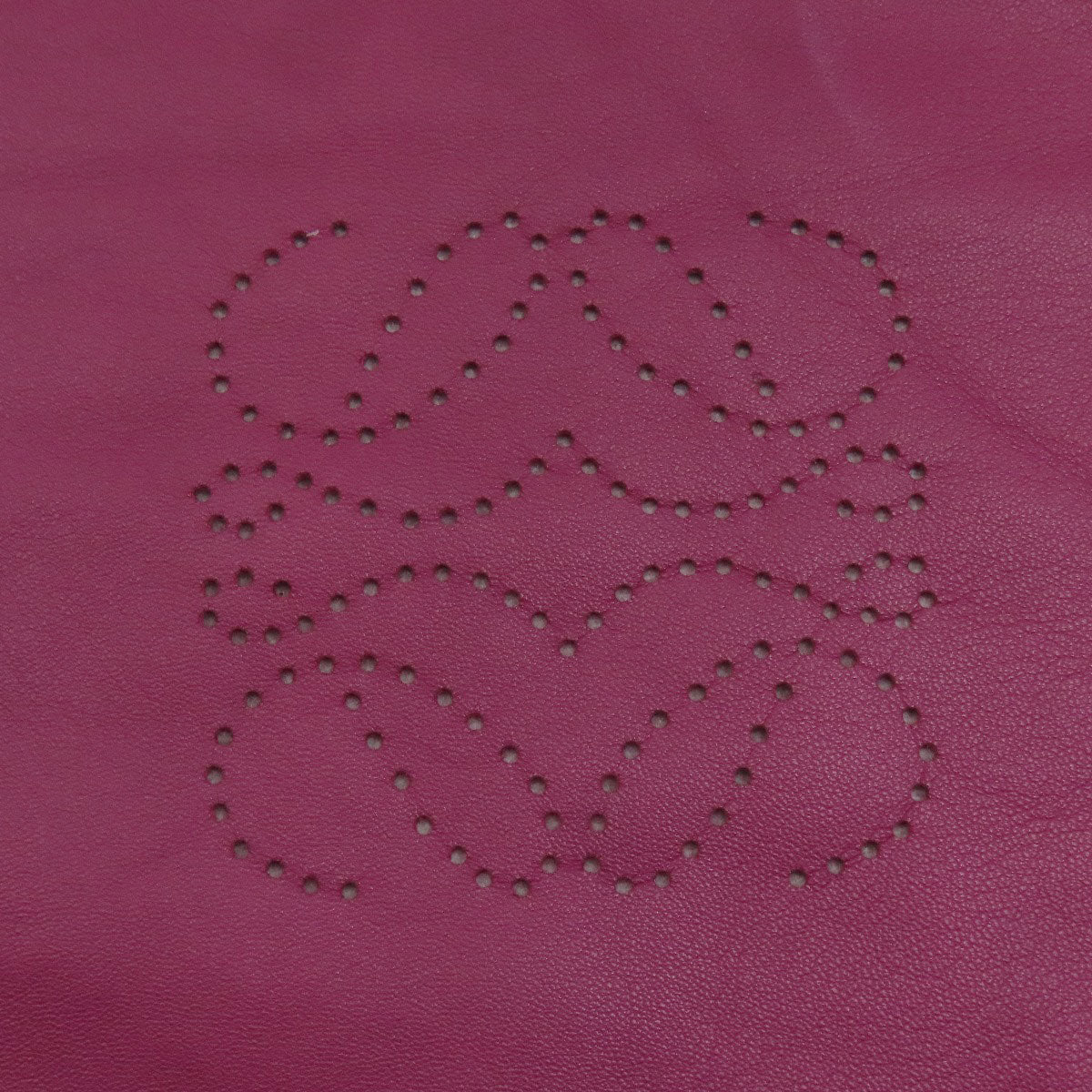 LOEWE anagram Scarf Lambskin CashmereLadies [Used]