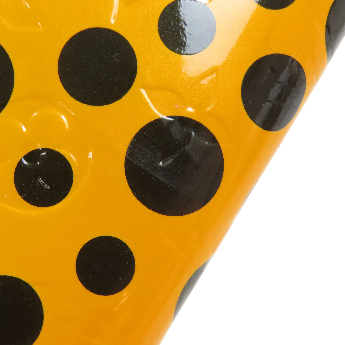 LOUIS VUITTON M91571 Yayoi Kusama Zippy Wallet Dot Infinity Long wallet (with coin pocket) Vernis Ladies [Used]