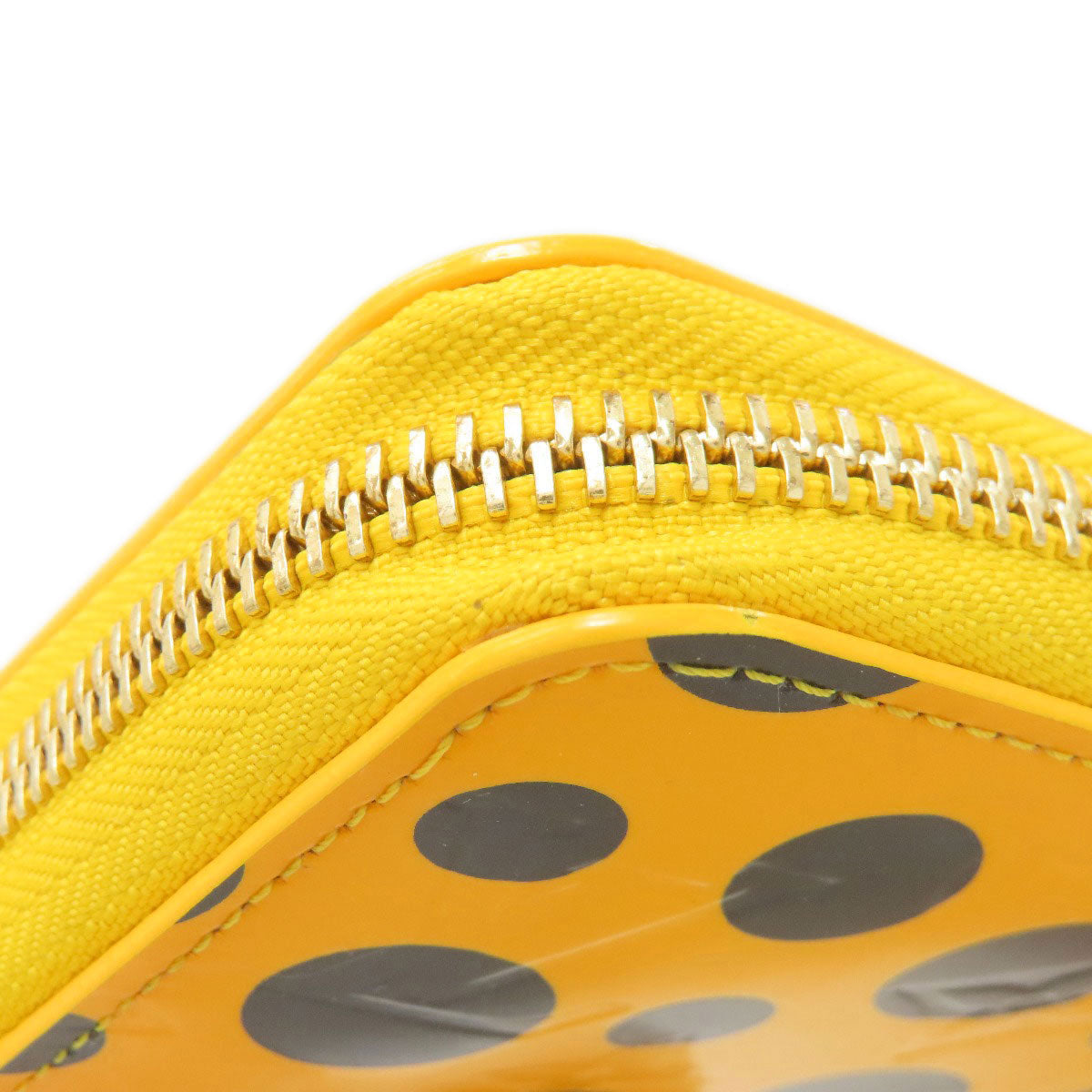 LOUIS VUITTON M91571 Yayoi Kusama Zippy Wallet Dot Infinity Long wallet (with coin pocket) Vernis Ladies [Used]