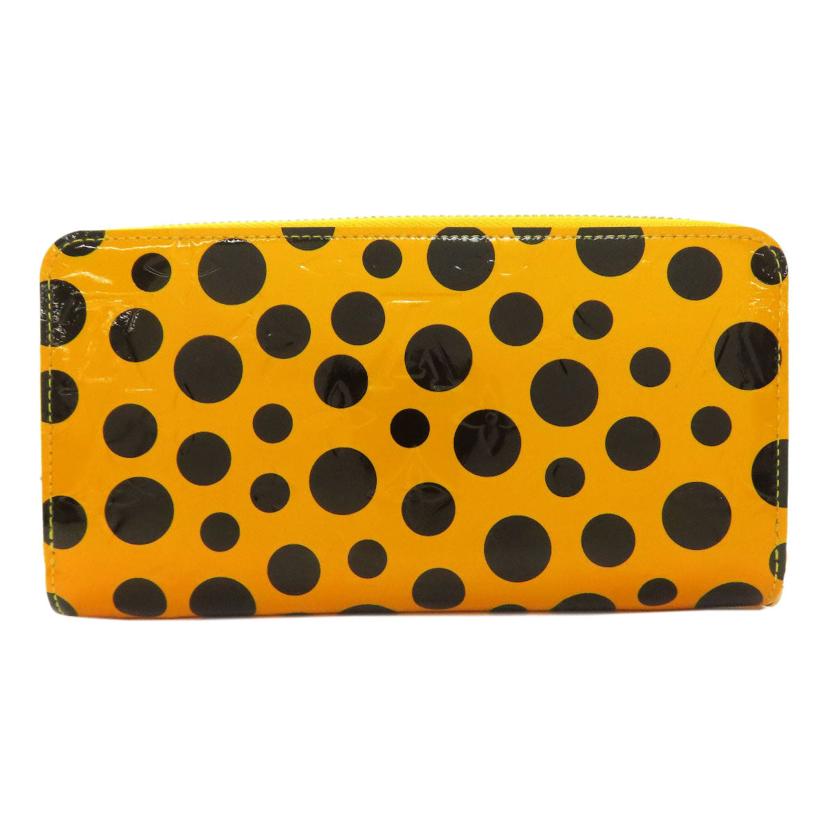 LOUIS VUITTON M91571 Yayoi Kusama Zippy Wallet Dot Infinity Long wallet (with coin pocket) Vernis Ladies [Used]