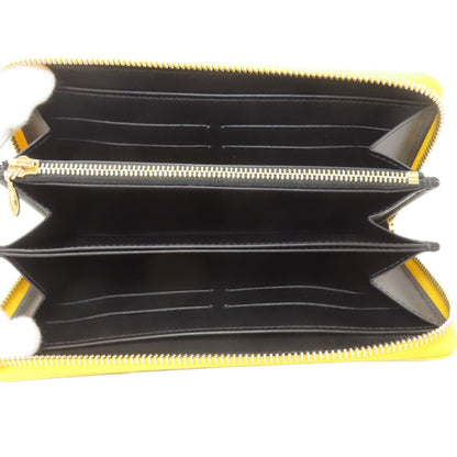 LOUIS VUITTON M91571 Yayoi Kusama Zippy Wallet Dot Infinity Long wallet (with coin pocket) Vernis Ladies [Used]
