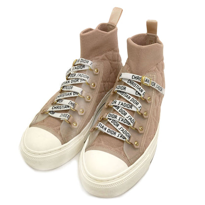 CHRISTIAN DIOR Walkin' Dior high-top sneakers shoes Canvas Ladies [Used]