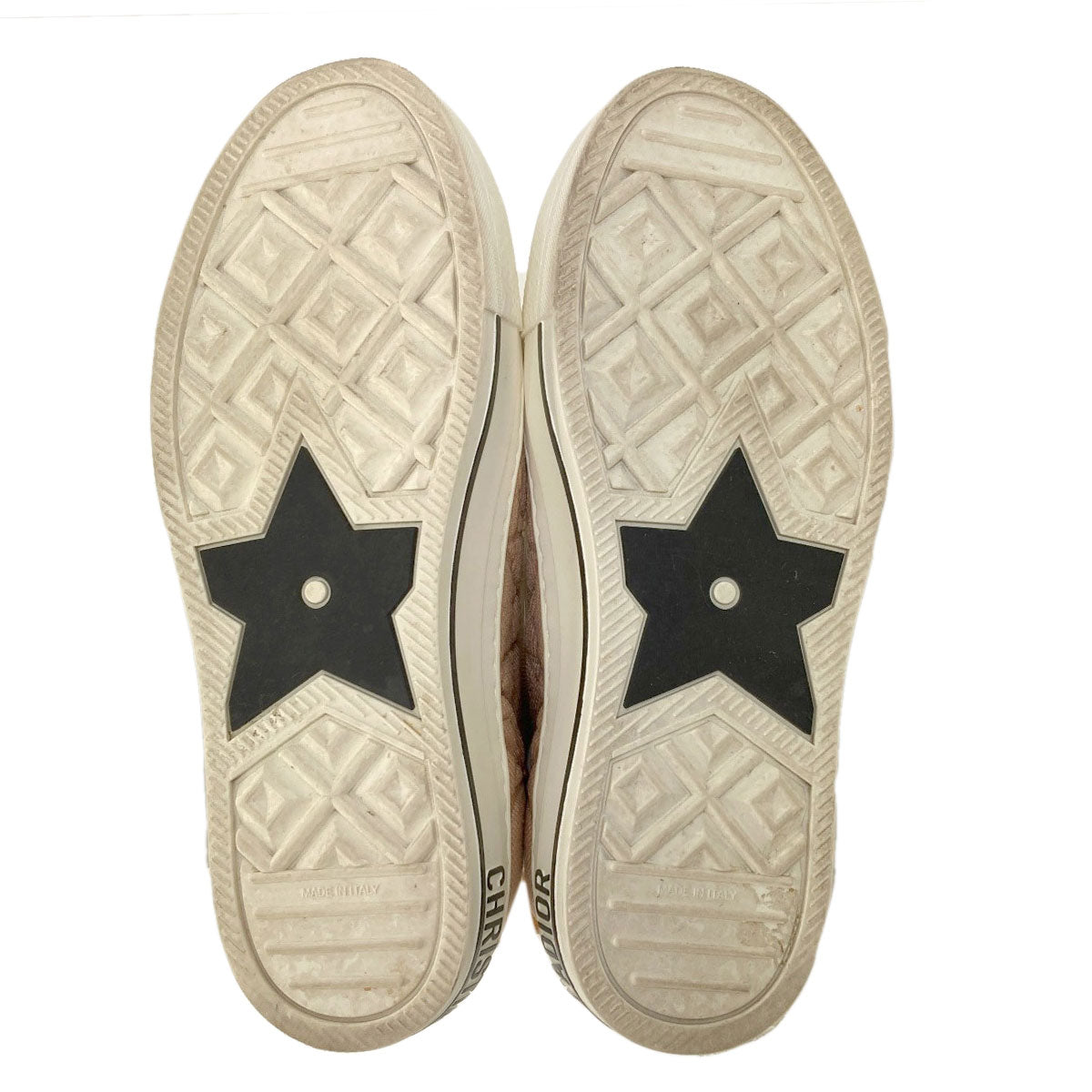 CHRISTIAN DIOR Walkin' Dior high-top sneakers shoes Canvas Ladies [Used]