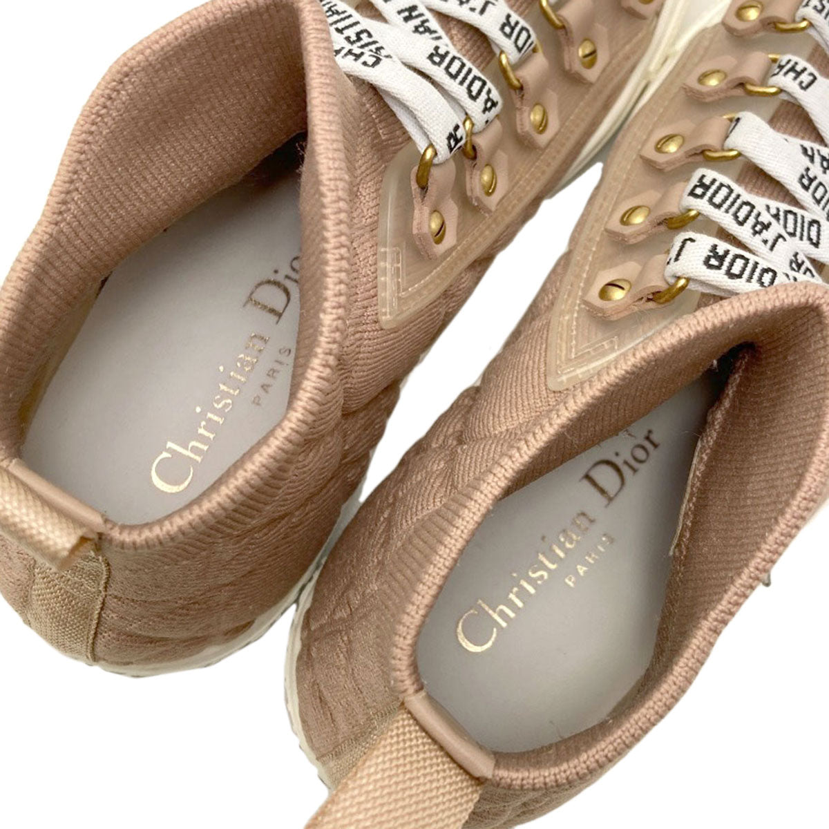 CHRISTIAN DIOR Walkin' Dior high-top sneakers shoes Canvas Ladies [Used]