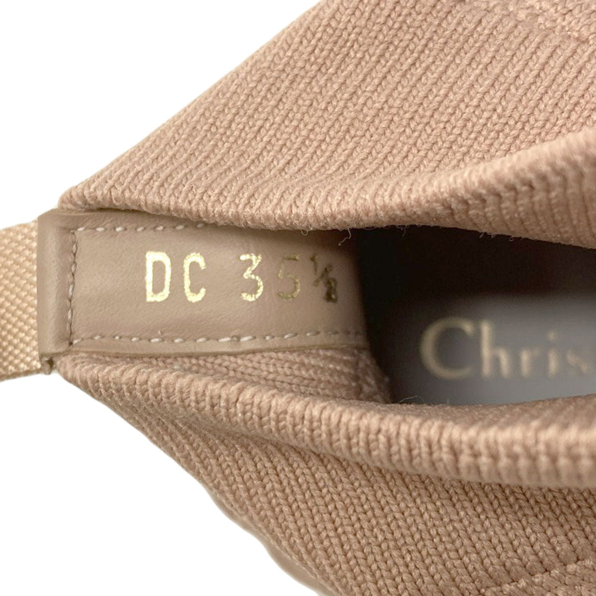 CHRISTIAN DIOR Walkin' Dior high-top sneakers shoes Canvas Ladies [Used]