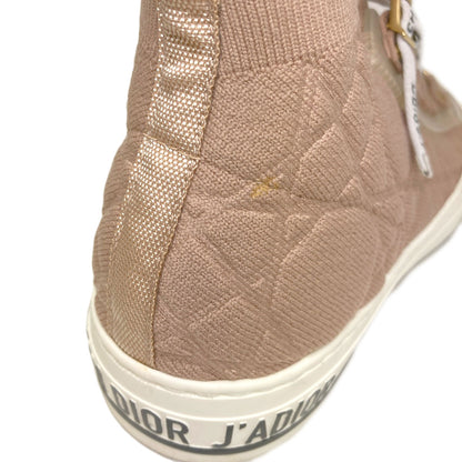 CHRISTIAN DIOR Walkin' Dior high-top sneakers shoes Canvas Ladies [Used]