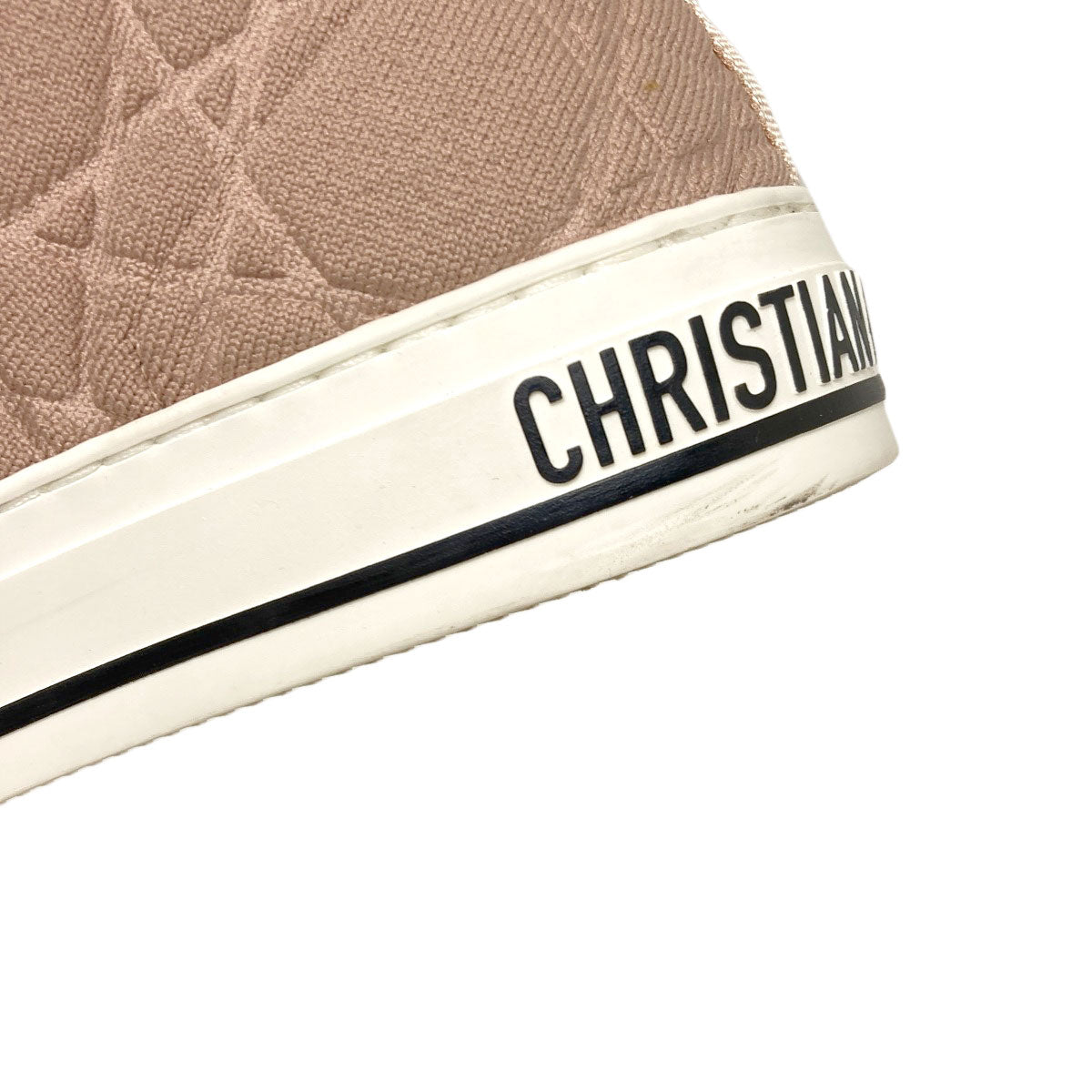 CHRISTIAN DIOR Walkin' Dior high-top sneakers shoes Canvas Ladies [Used]