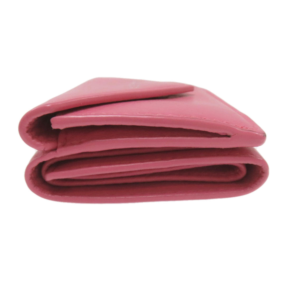 BALENCIAGA 391446 Paper Mini Wallet Compact Wallet Bifold Wallet with Coin Pocket Calf Ladies [Used]