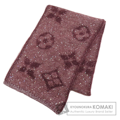 LOUIS VUITTON Monogram Spangle Scarf Moheya NylonxCottonLadies [Used]