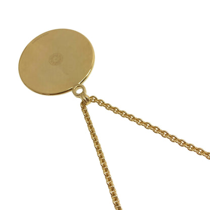 HERMES Medail Necklace Metal Ladies [Used]
