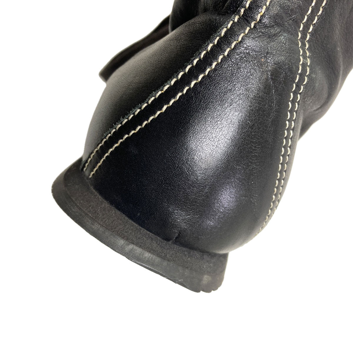 HERMES Quick Short Boots shoes Calf Ladies [Used]