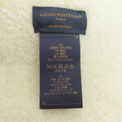 LOUIS VUITTON CA36929 LV logo Scarf wool Ladies [Used]