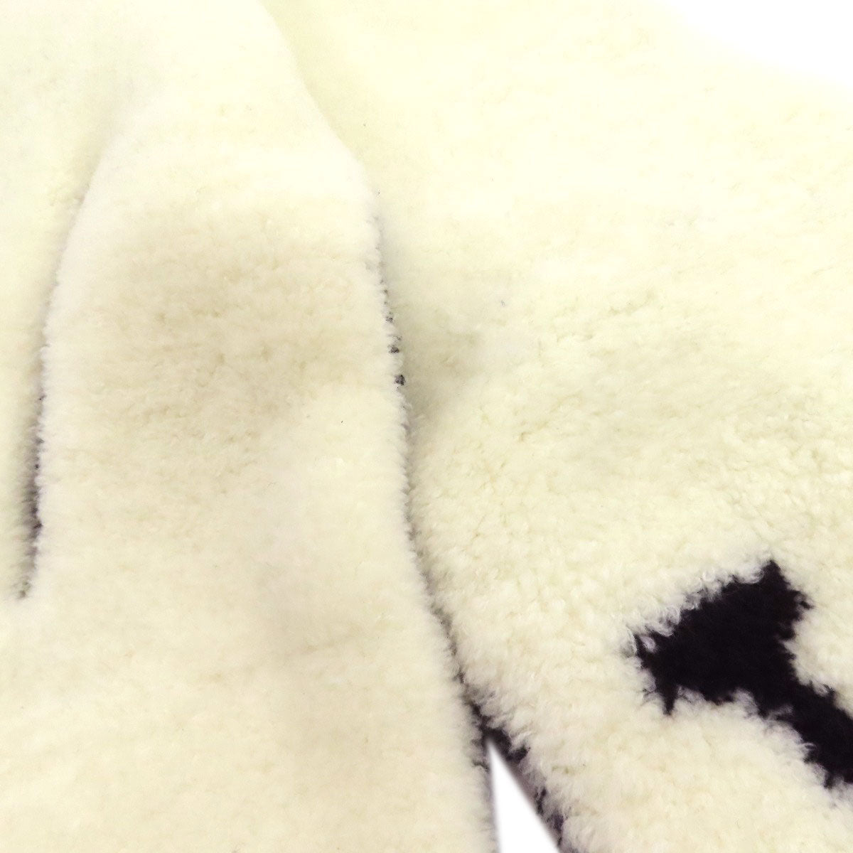 LOUIS VUITTON CA36929 LV logo Scarf wool Ladies [Used]