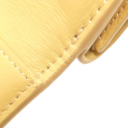 CELINE Tri-fold compact wallet Bifold Wallet with Coin Pocket Leather Ladies [Used]