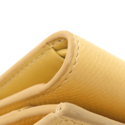 CELINE Tri-fold compact wallet Bifold Wallet with Coin Pocket Leather Ladies [Used]