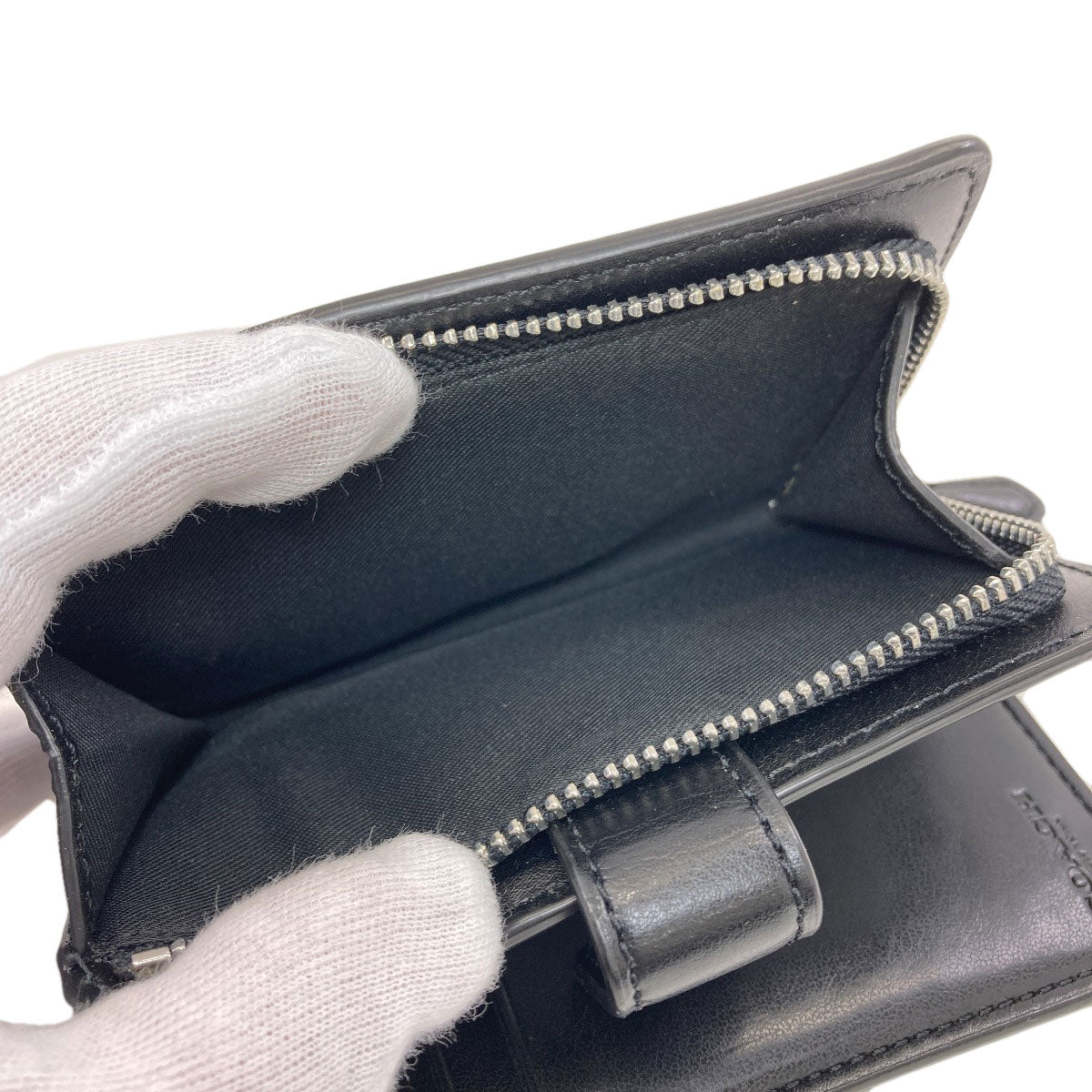 COACH F23553 Signature Bifold Wallet with Coin Pocket PVC Ladies [Used]