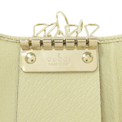 GUCCI 127048 GG canvas key holder Canvas LeatherLadies [Used]