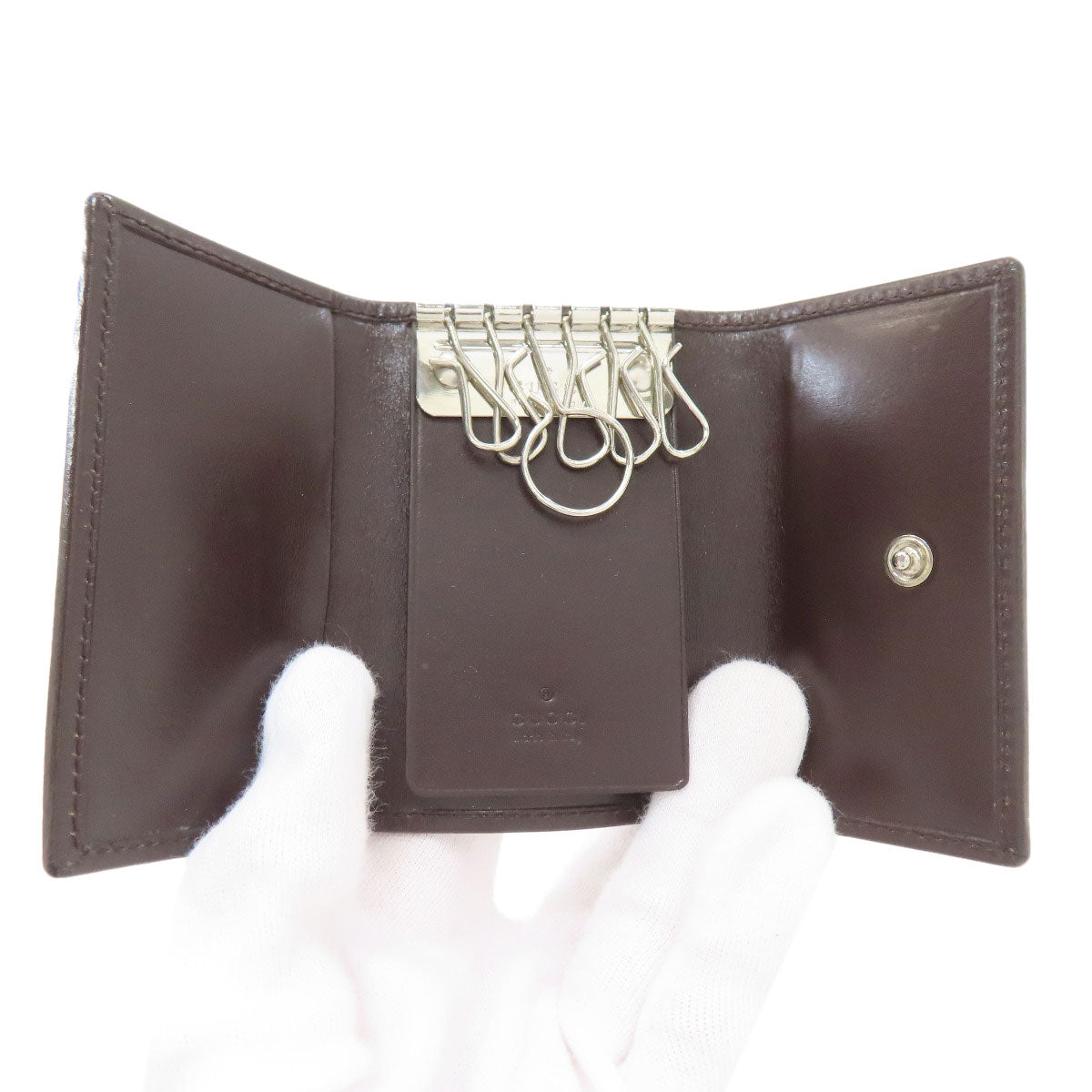 GUCCI 131928 GG key holder Canvas Ladies [Used]