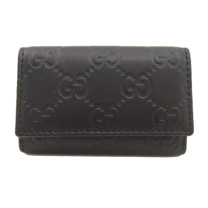 GUCCI 138093 GG signature guccissima key holder Leather Ladies [Used]