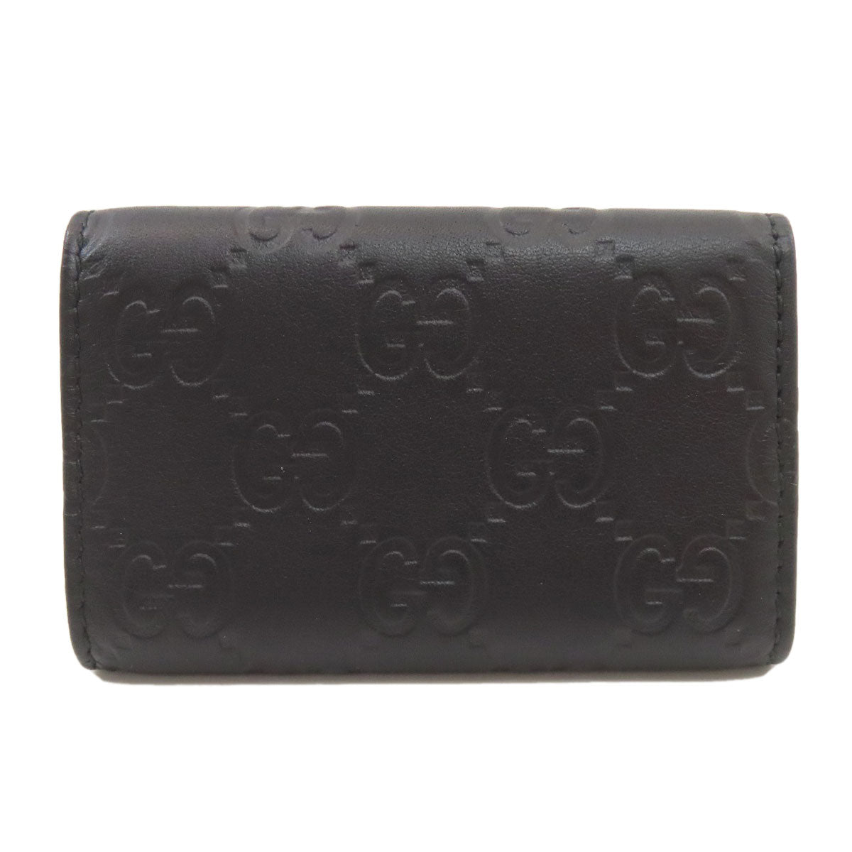 GUCCI 138093 GG signature guccissima key holder Leather Ladies [Used]