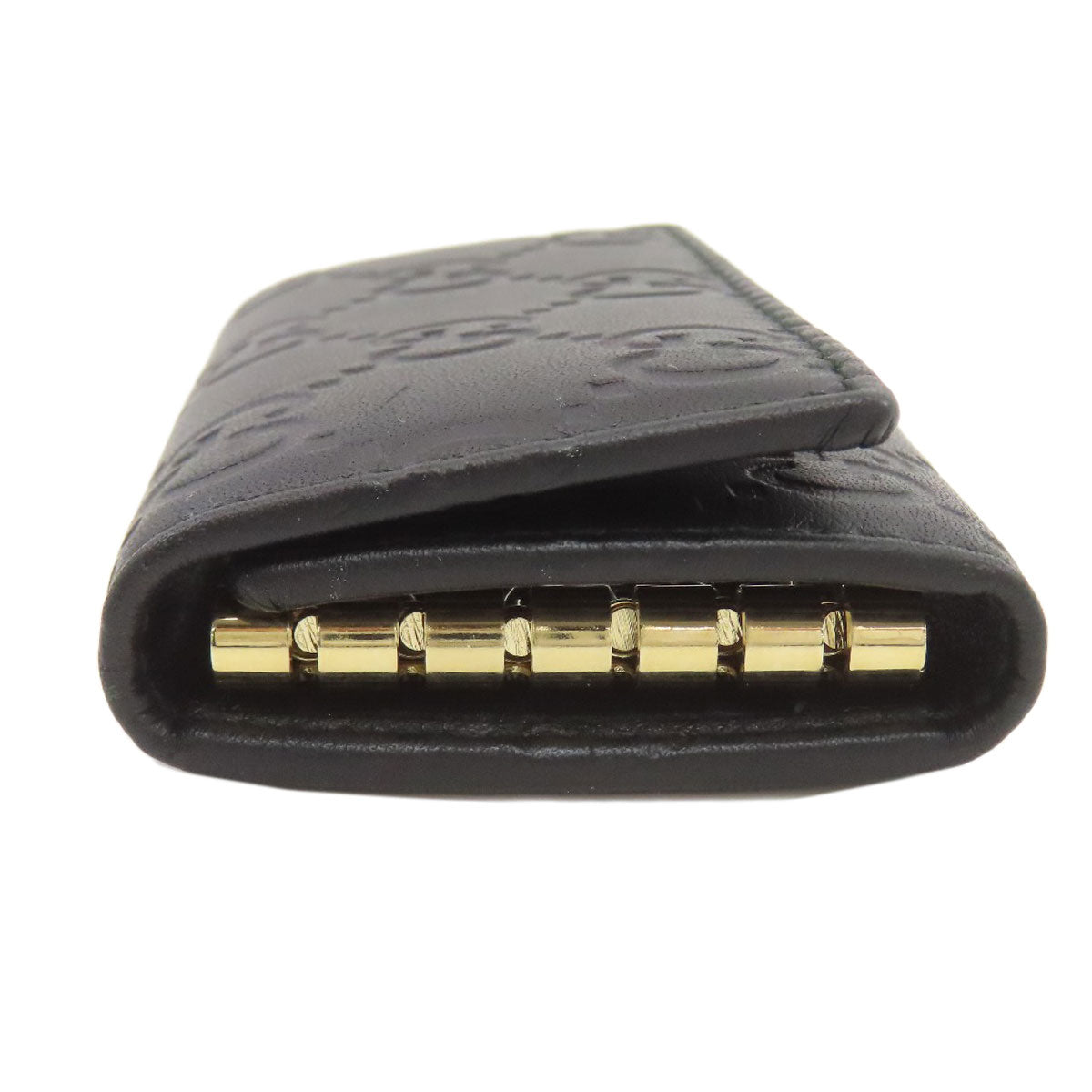 GUCCI 138093 GG signature guccissima key holder Leather Ladies [Used]