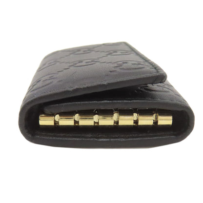 GUCCI 138093 GG signature guccissima key holder Leather Ladies [Used]