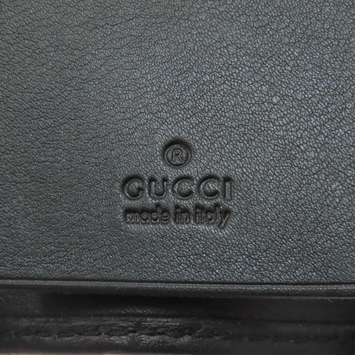 GUCCI 138093 GG signature guccissima key holder Leather Ladies [Used]