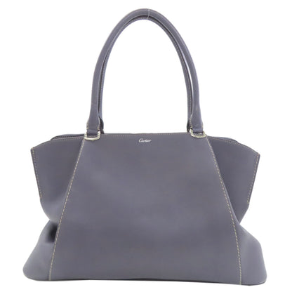 CARTIER C de Cartier Tote Bag Calf Ladies [Used]