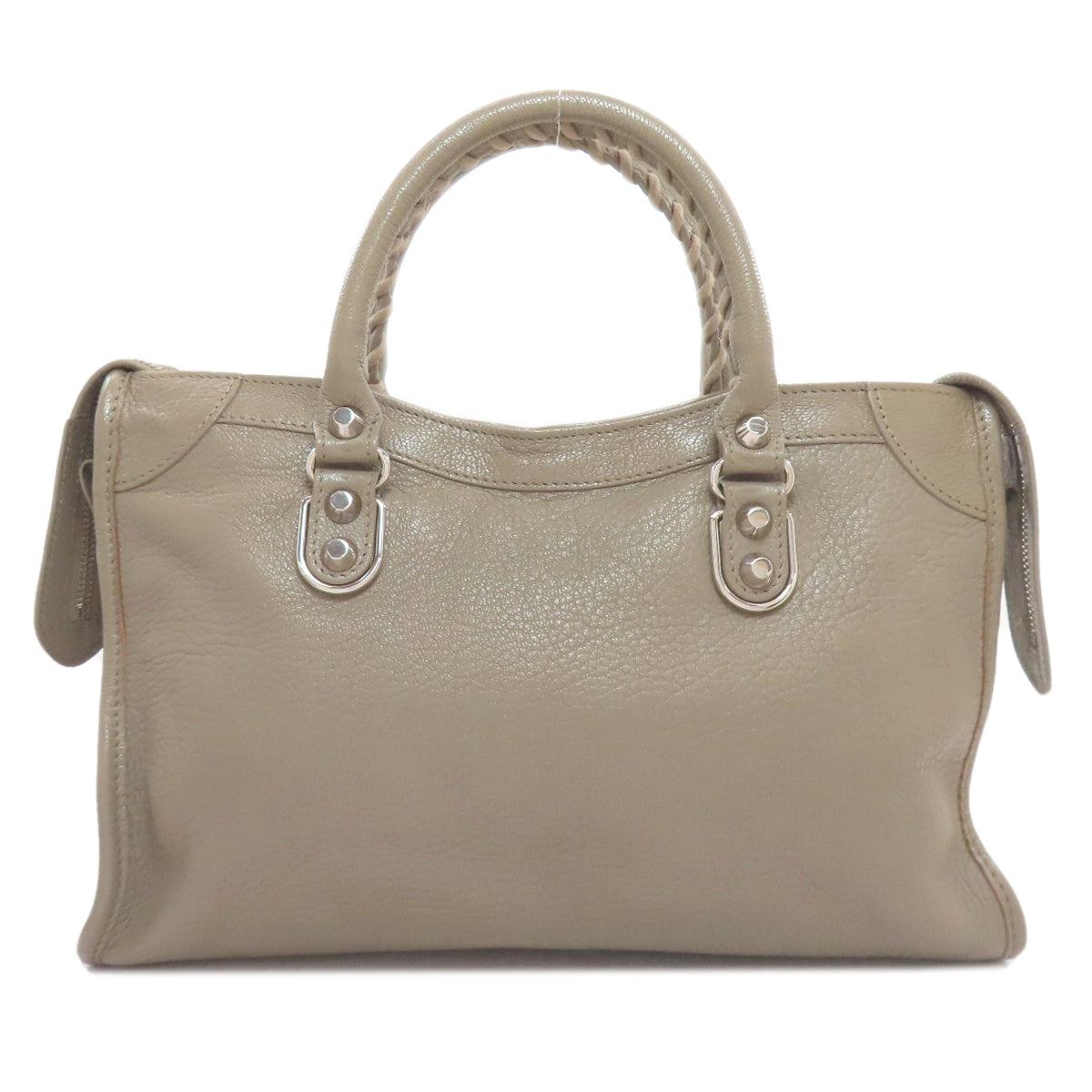 BALENCIAGA 432831 Classic Metallic Edge City S Handbag Calf Ladies [Used]