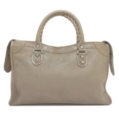 BALENCIAGA 432831 Classic Metallic Edge City S Handbag Calf Ladies [Used]