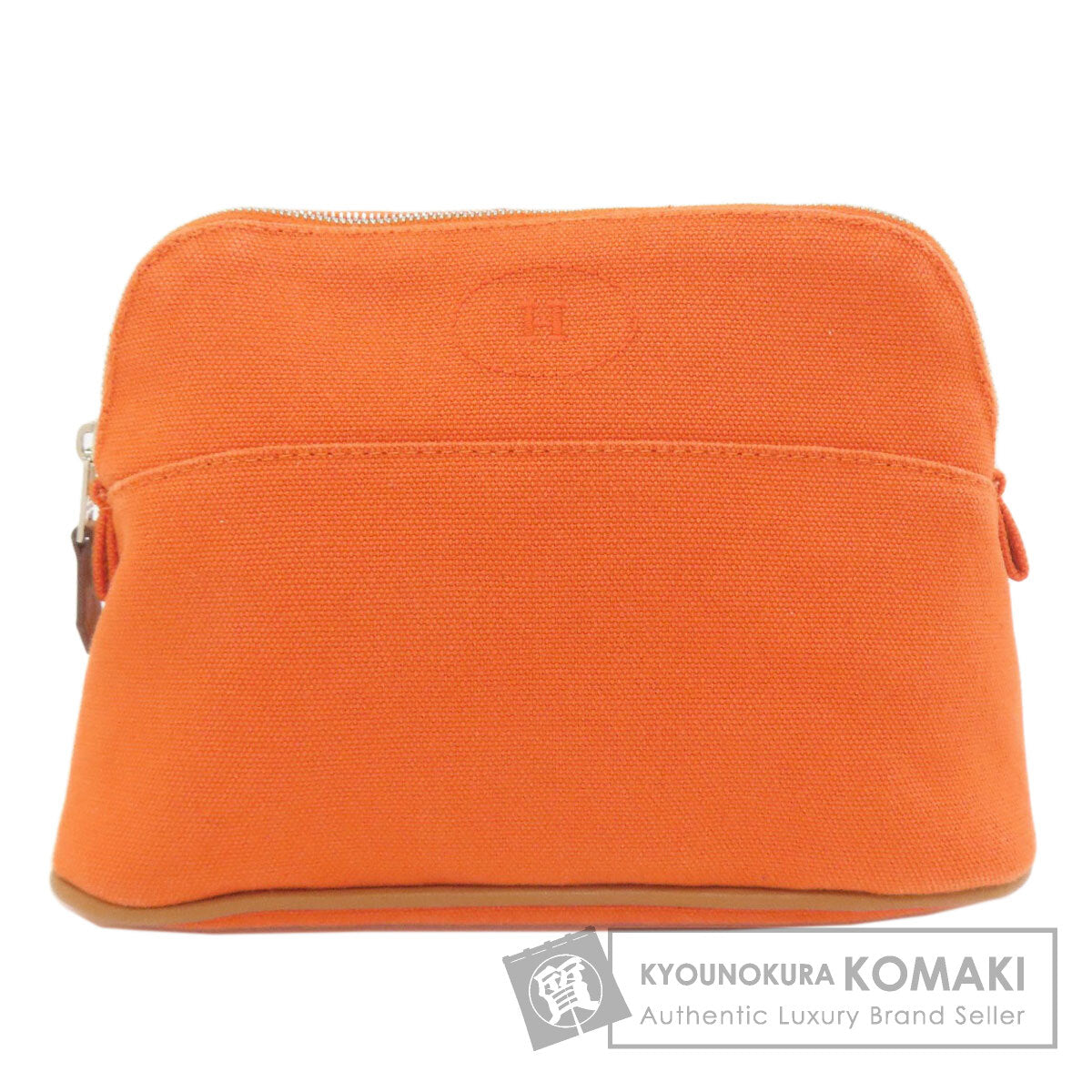 HERMES Bolide pouch Cosmetics Pouch Canvas Ladies [Used]