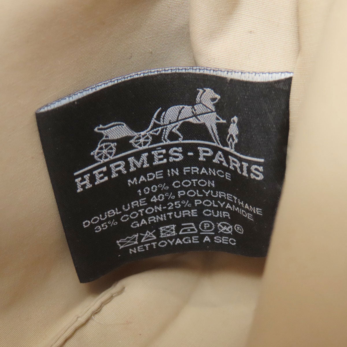 HERMES Bolide pouch Cosmetics Pouch Canvas Ladies [Used]